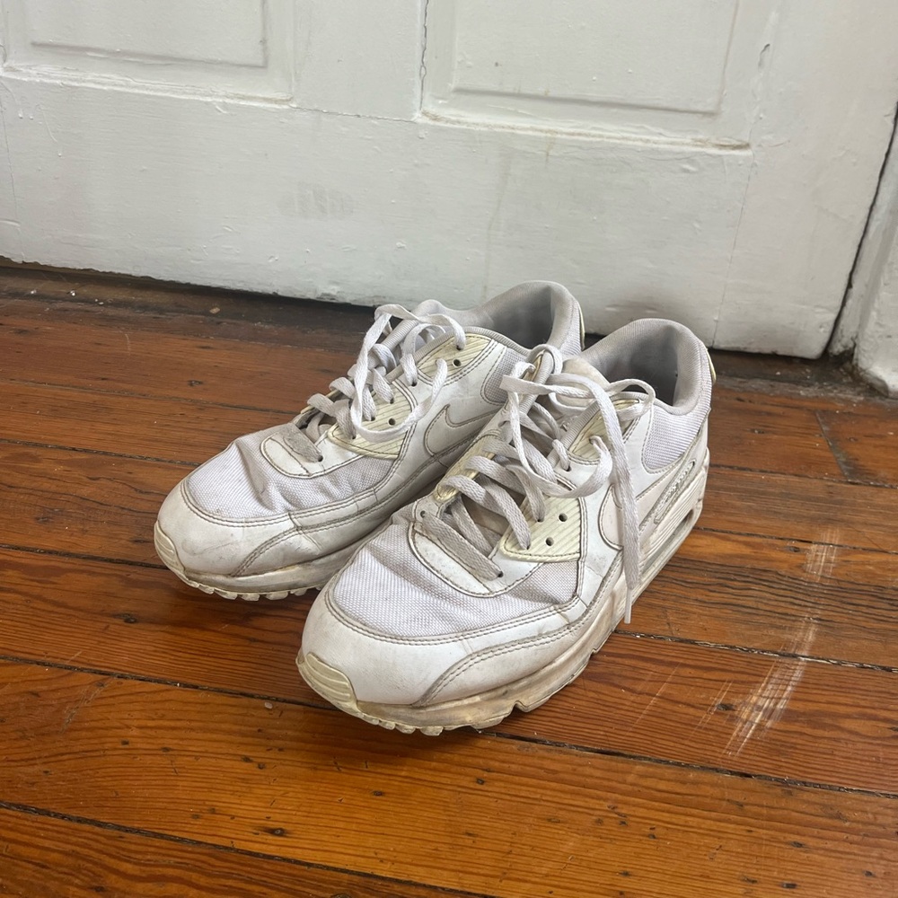Nike Air Max Sneakers All White Mens 11.5